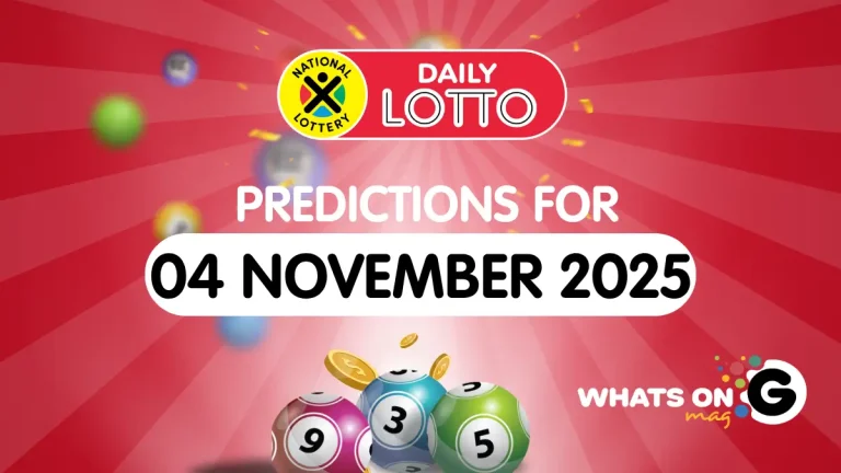 Ithuba Daily Lotto Predictions for 04/11/2025 Ithuba Daily Lotto Predictions for 04/11/2025