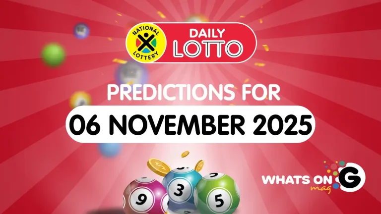Ithuba Daily Lotto Predictions for 06/11/2025 Ithuba Daily Lotto Predictions for 06/11/2025