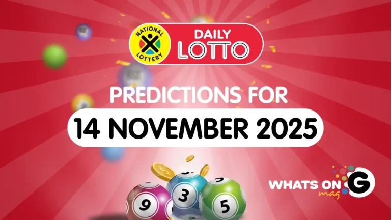 Ithuba Daily Lotto Predictions for 14/11/2025 Ithuba Daily Lotto Predictions for 14/11/2025