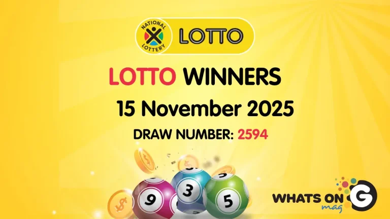 LOTTO RESULTS: Congratulations to the Lotto Winners for 15/11/2025 LOTTO RESULTS: Congratulations to the Lotto Winners for 15/11/2025