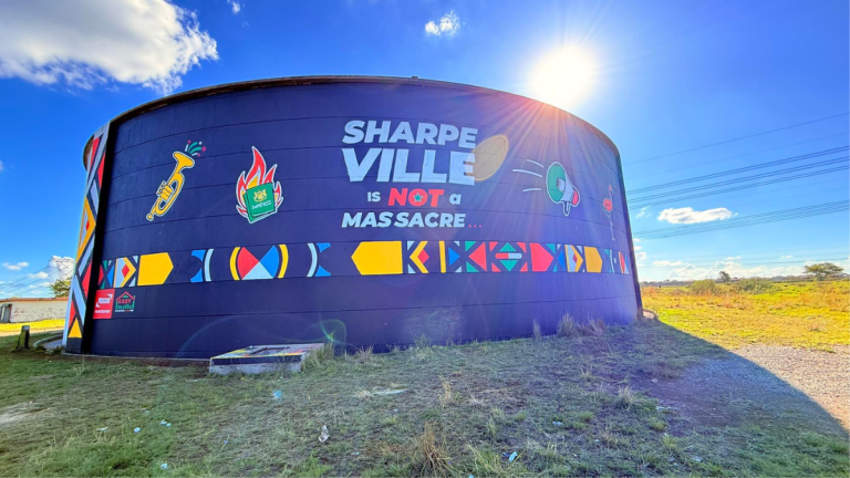 Sharpeville Reservoir Mural Stands as a G20 Legacy of Township Revitalisation